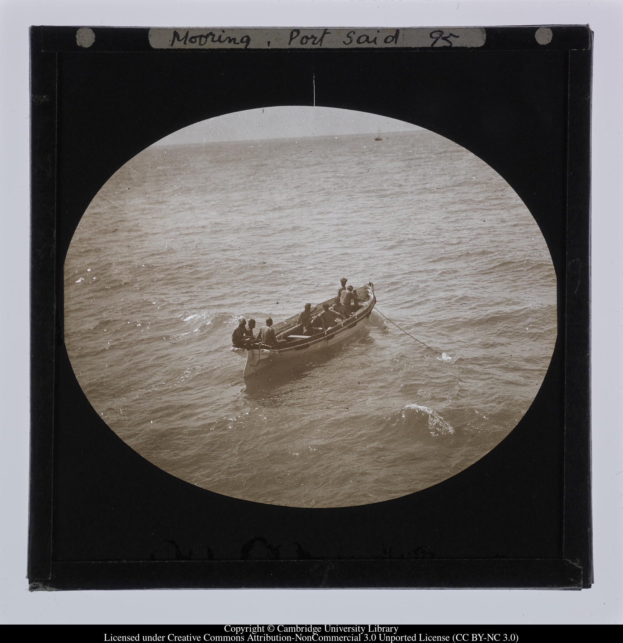 Mooring, Port Said, 1909