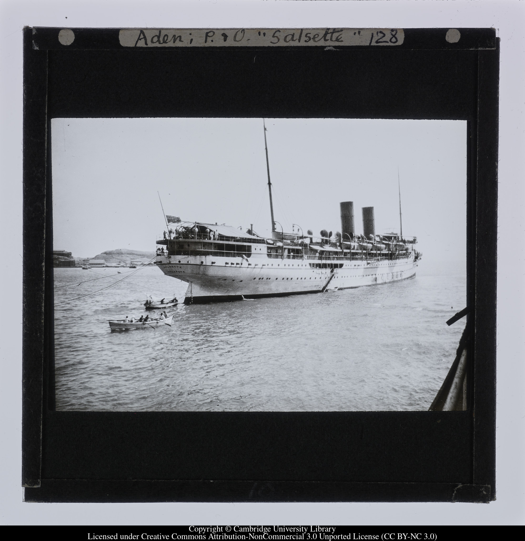 Aden [i.e.Adan]; P and O &#39;Salsette&#39;, 1908 - 1909