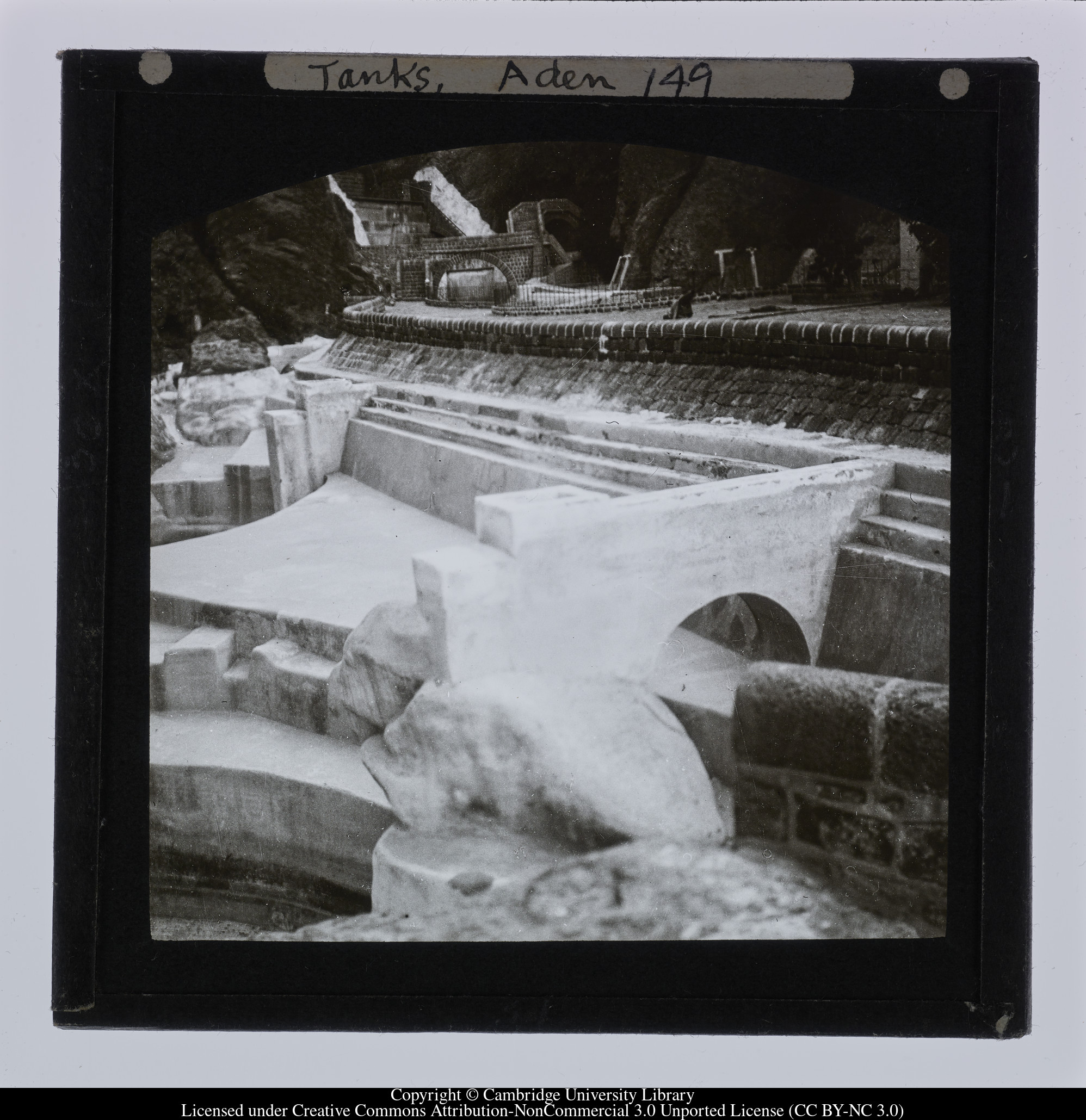 Tanks. Aden [i.e. Adan], 1909