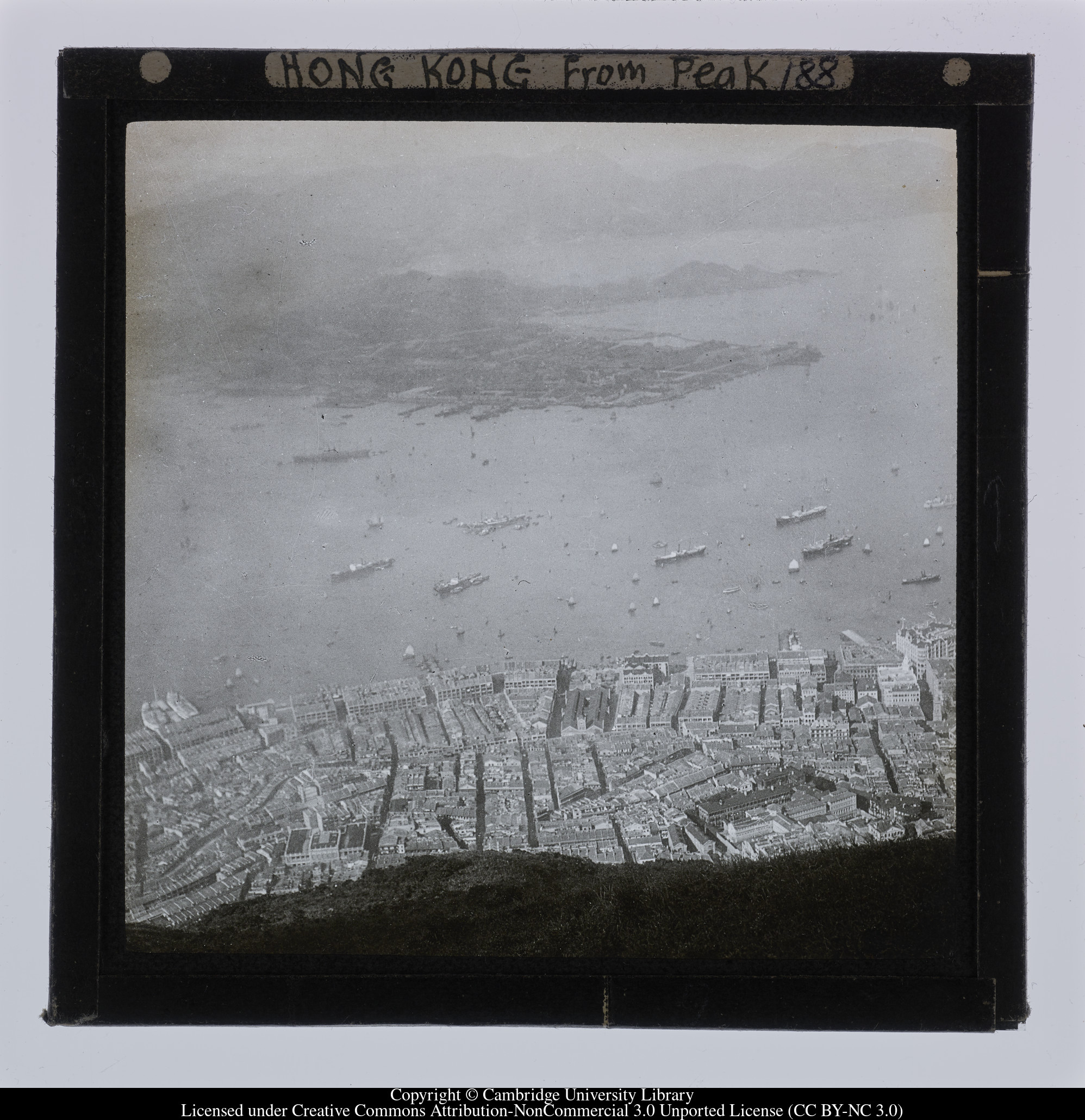 Hong Kong from [Victoria] Peak, 1908 - 1915