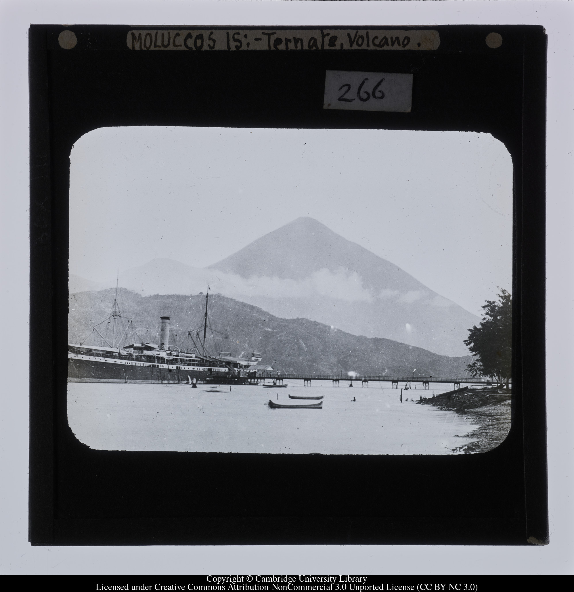 Moluccos Is - Ternate, Volcano, 1910 - 1915