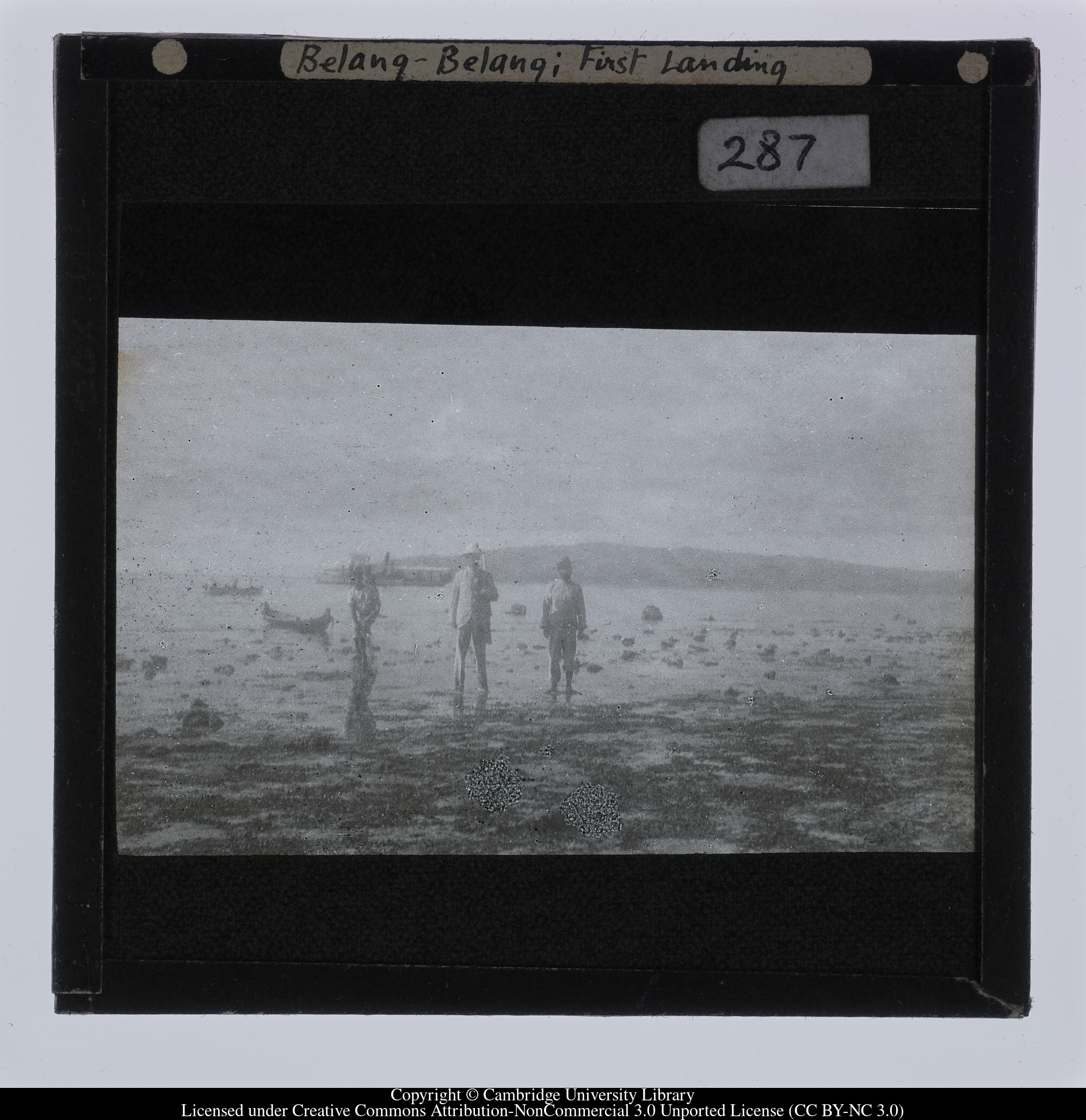 Belang-Beland Island (Moluccas Archipelago); First landing, 1910 - 1915