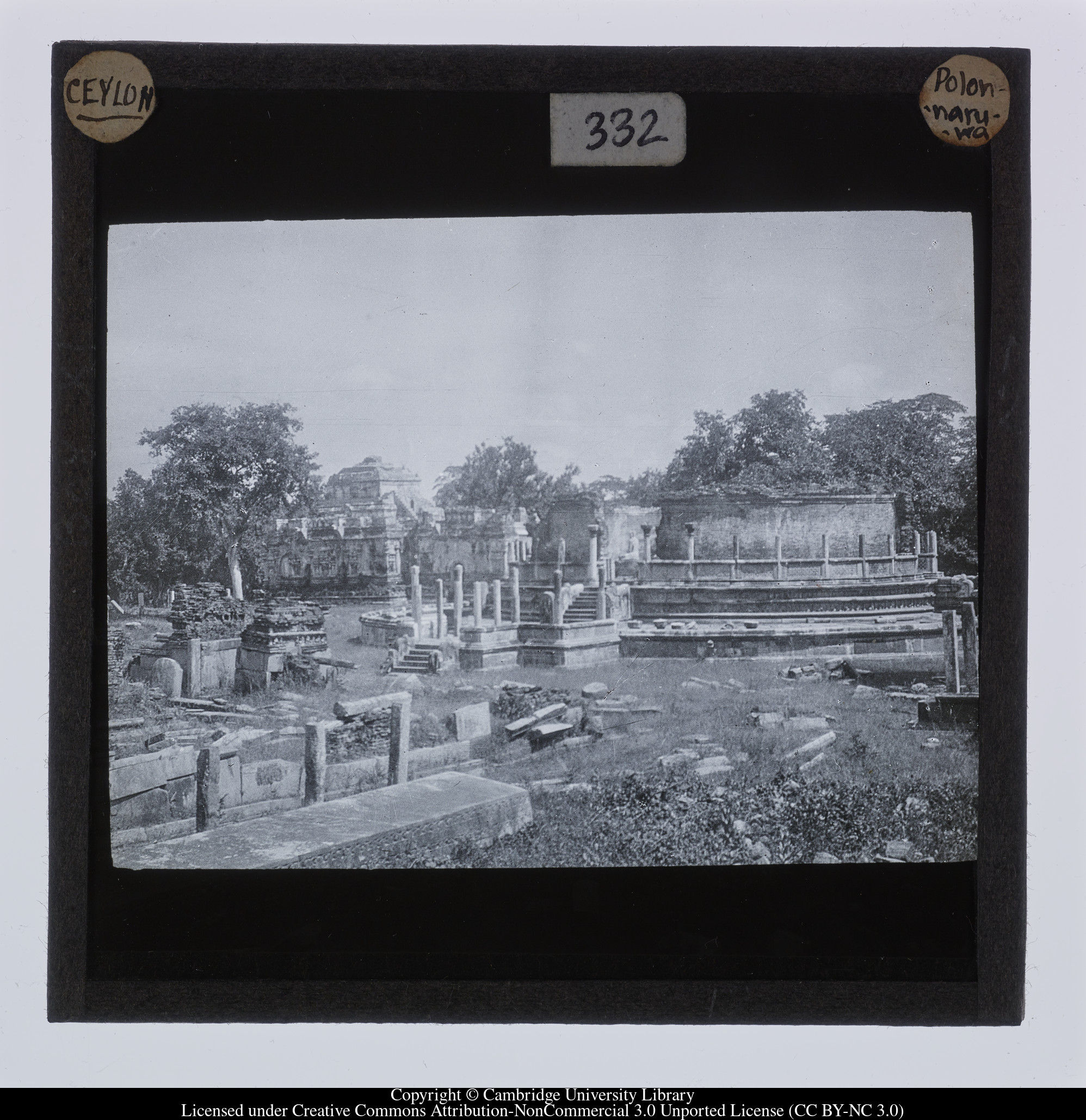 Ceylon [i.e. Sri Lanka] - Polonnaruwa, 1910 - 1911