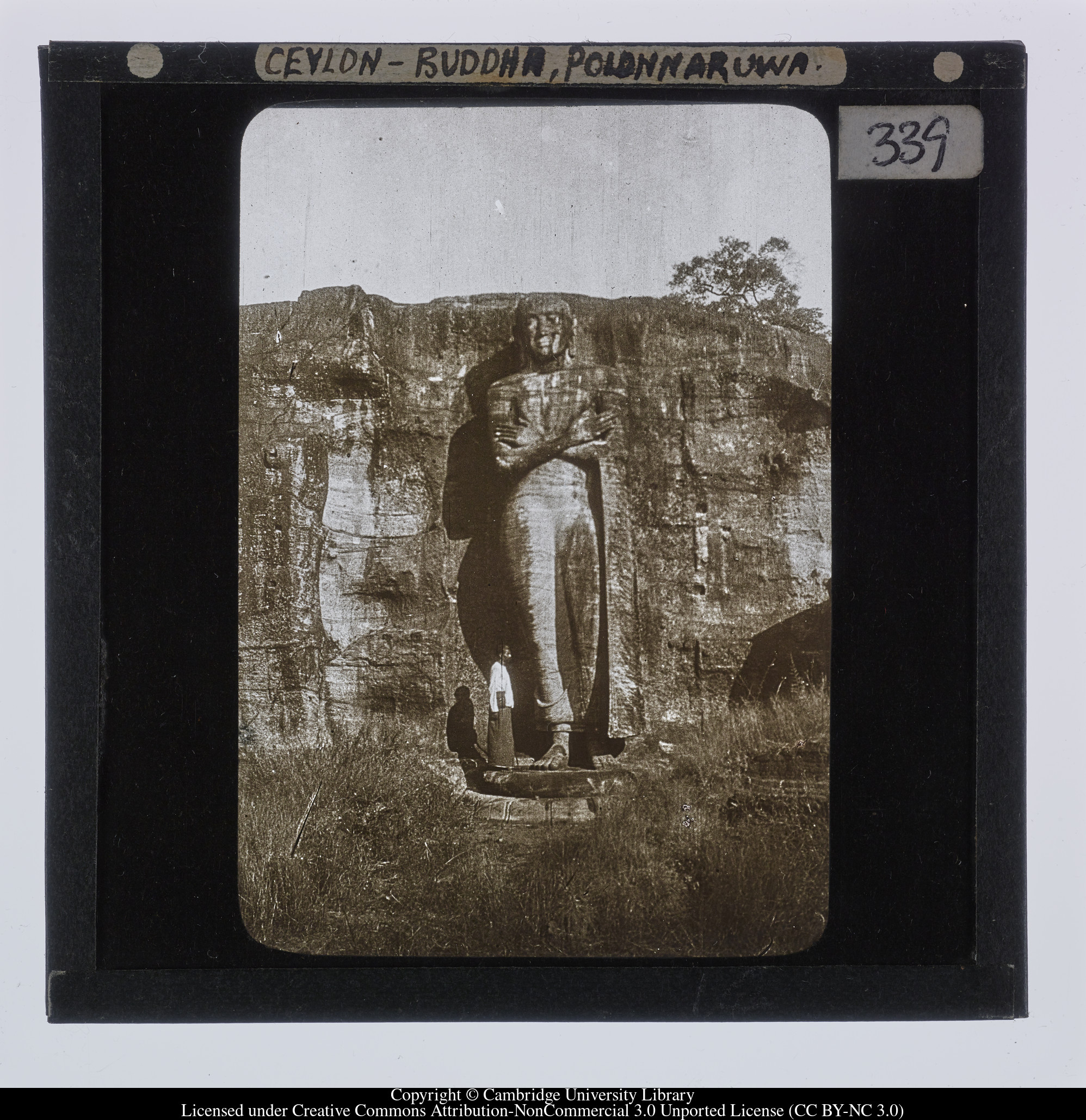 Ceylon [i.e. Sri Lanka] - Buddha, Polonnaruwa, 1910 - 1911