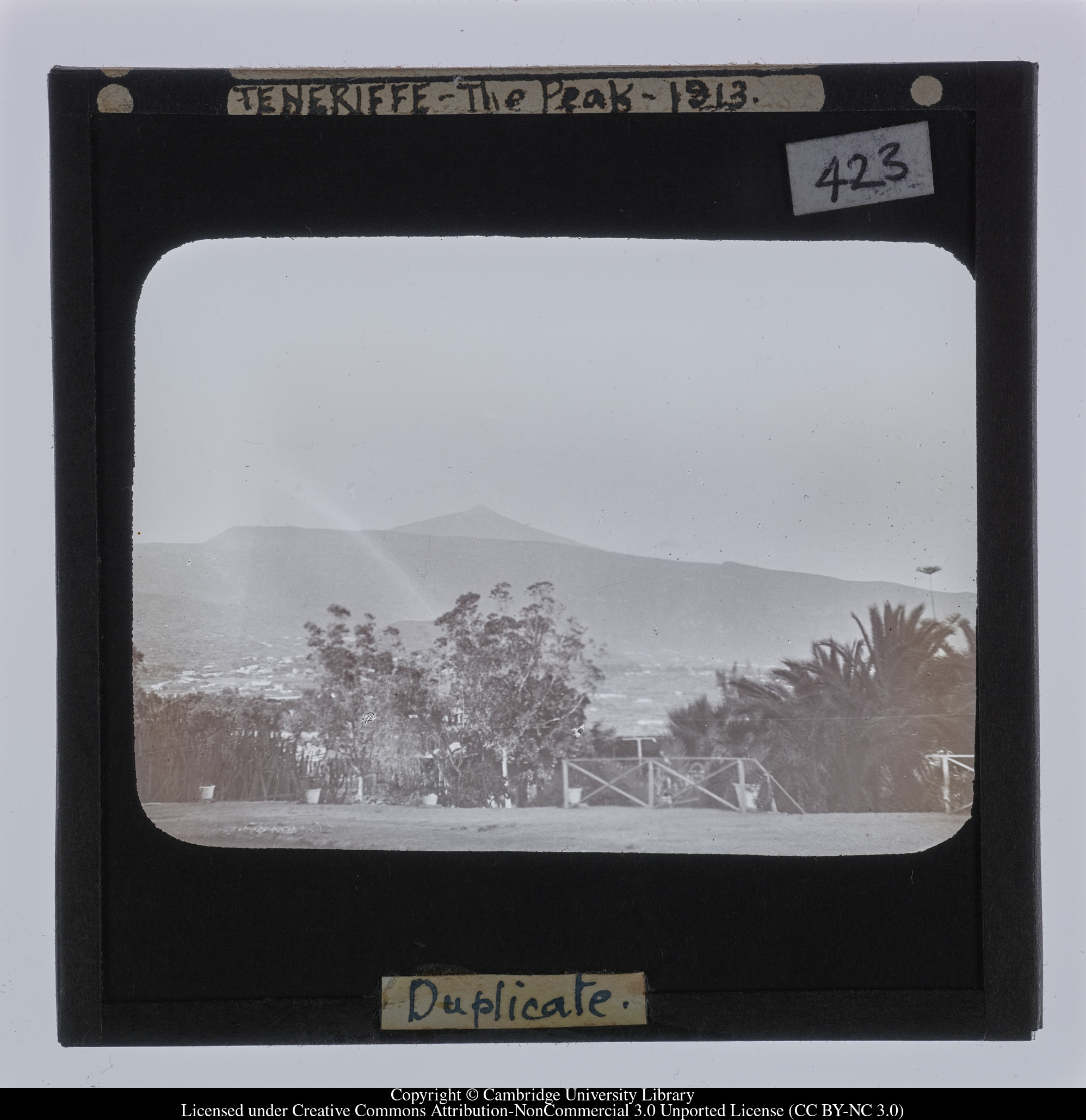 Teneriffe - The Peak [i.e. Tenerife - Pico de Teide]  - 1913, 1913