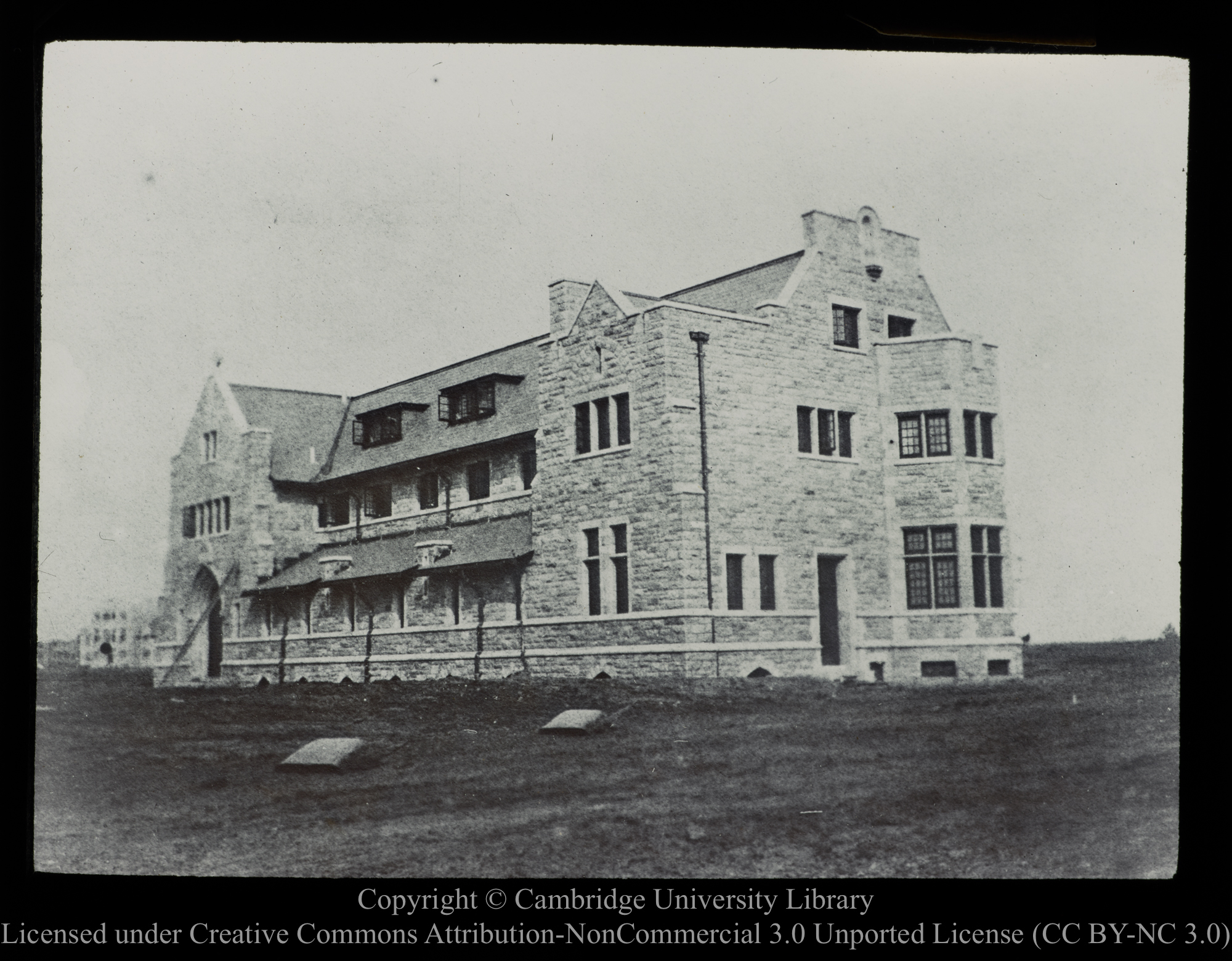 Front view of Emmanuel Divinity College, 1912 - 1930