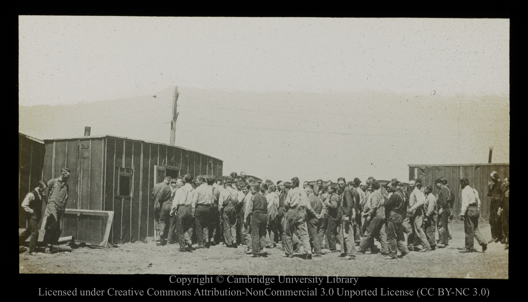 Dinner time, Bassano Dam, 1910 - 1930