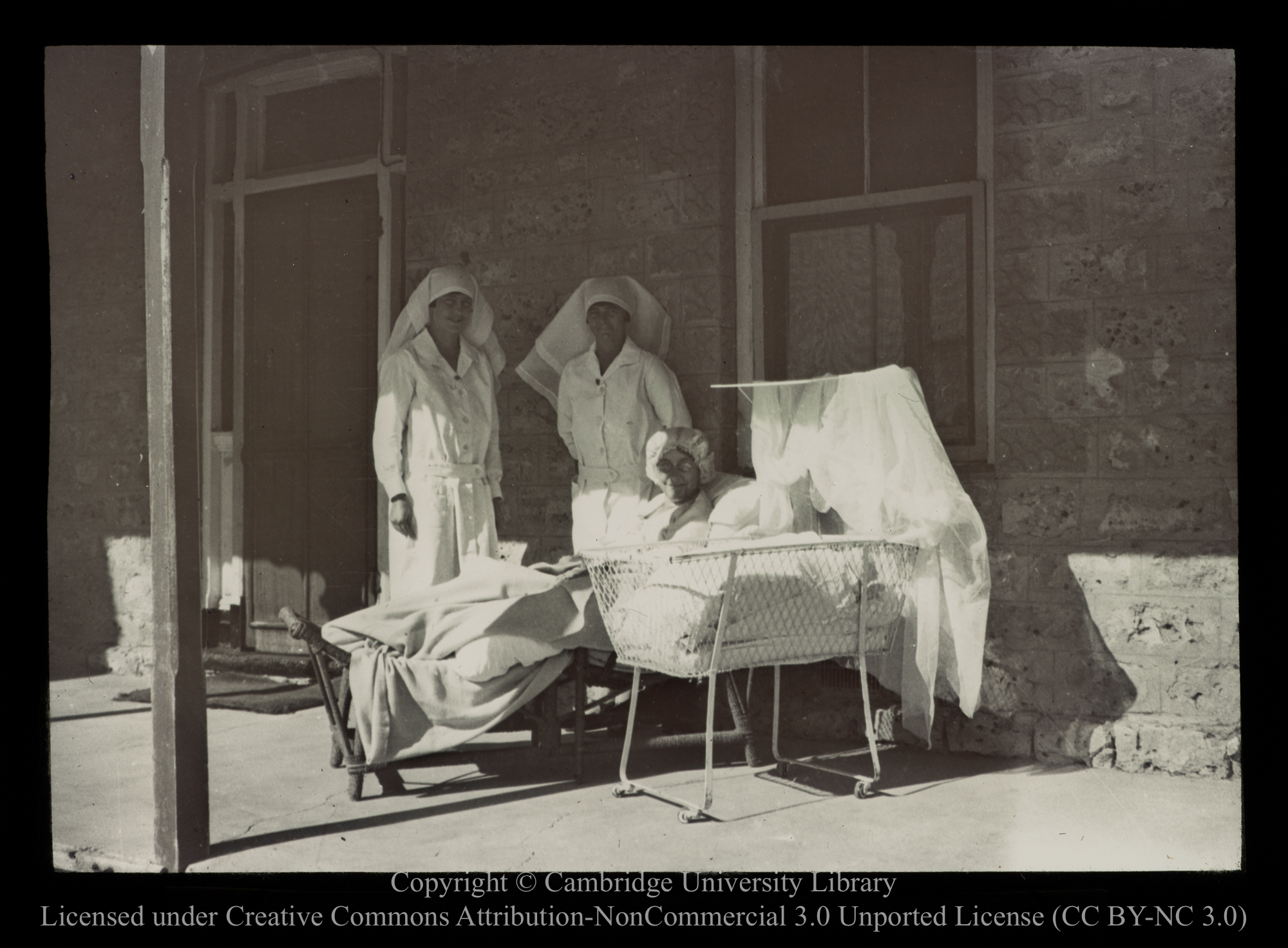 Sisters and Patients, BCA [i.e. Bush Church Aid] Hospital, 1910 - 1930