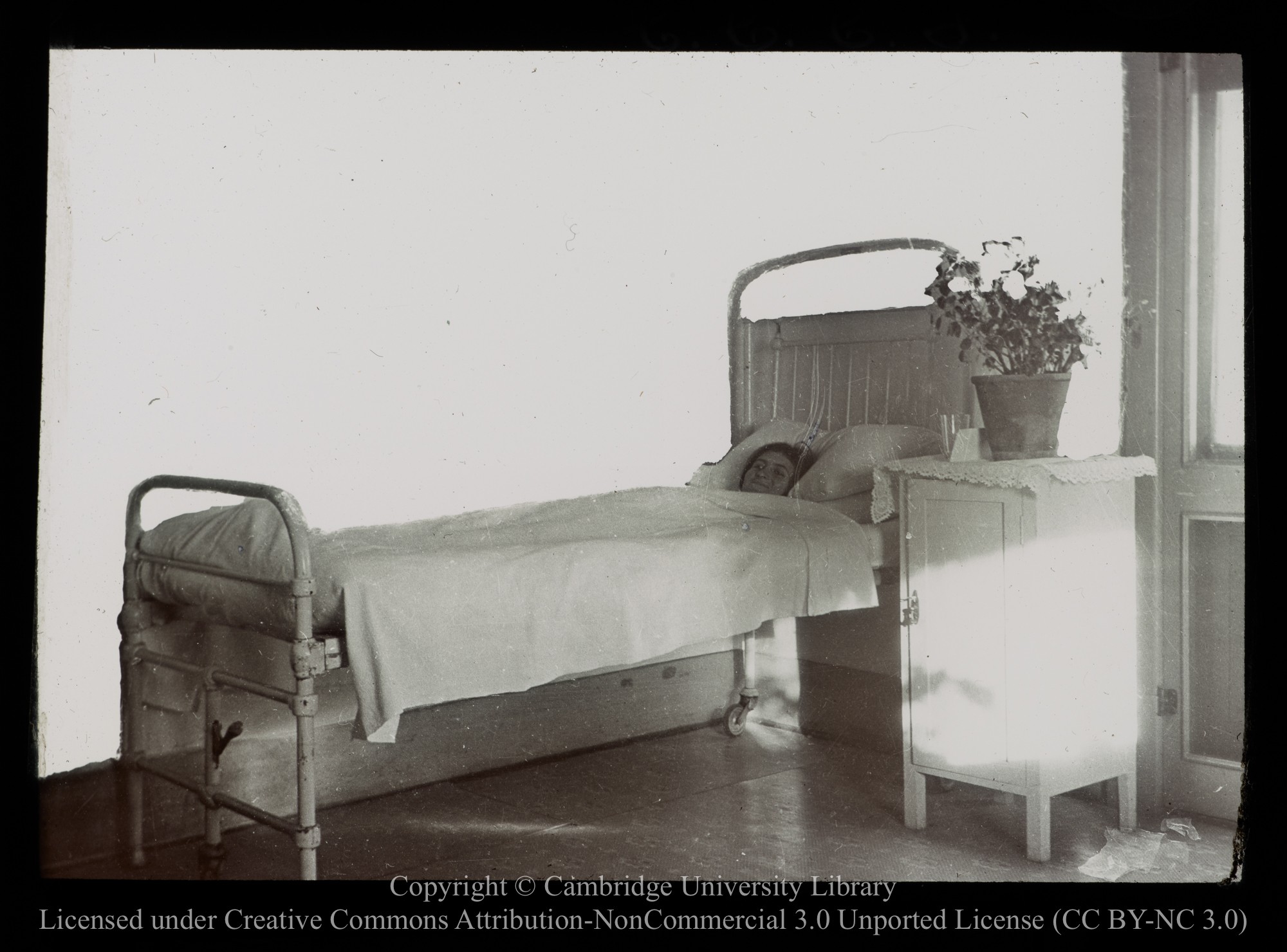 Glimpse of Women&#39;s Ward, BCA [i.e. Bush Church Aid] Hospital, Penong, S.A [i.e. South Australia], 1910 - 1930