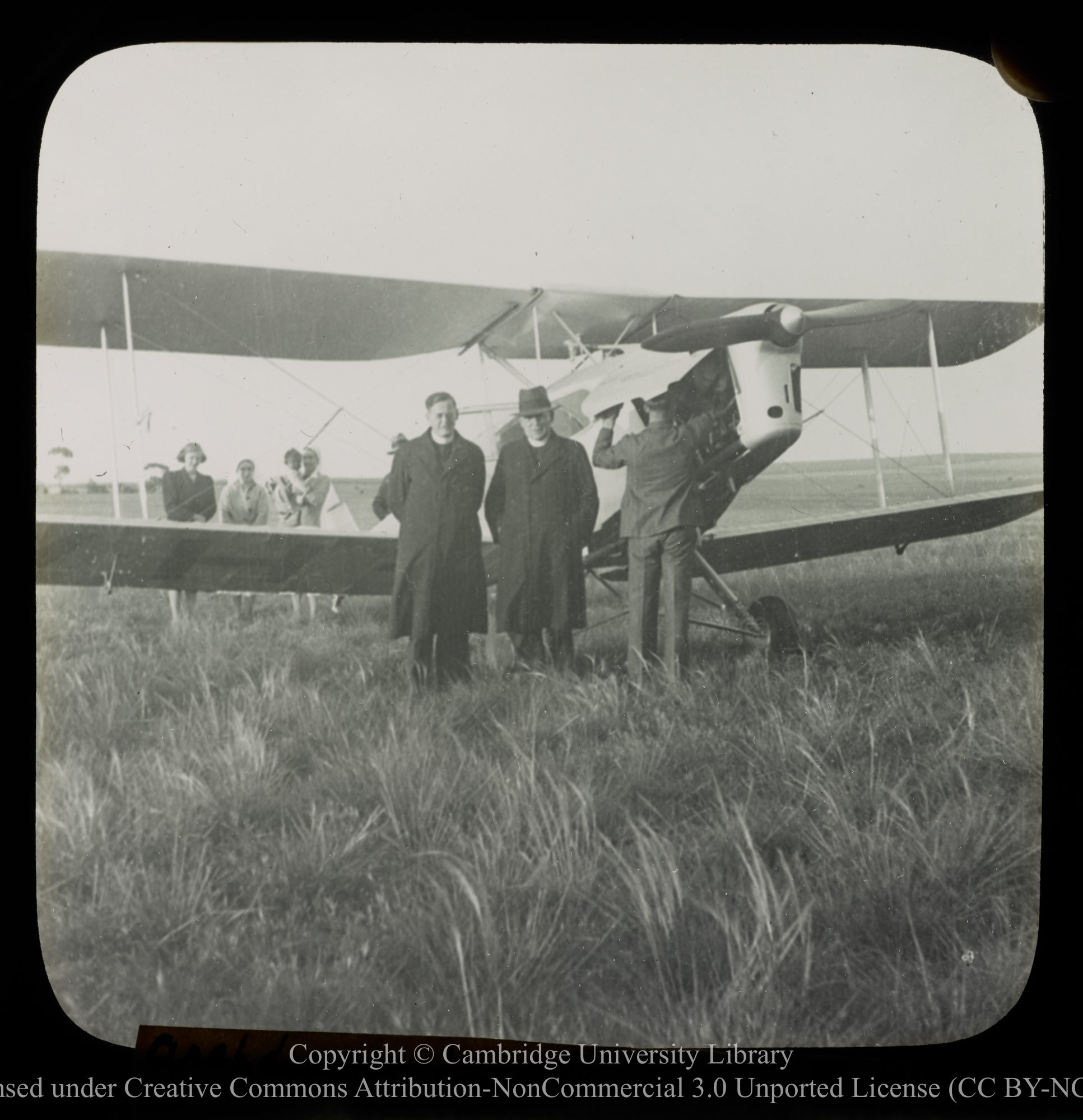 Archdeacon Langley and Canon Bate at Cook, 1910 - 1930