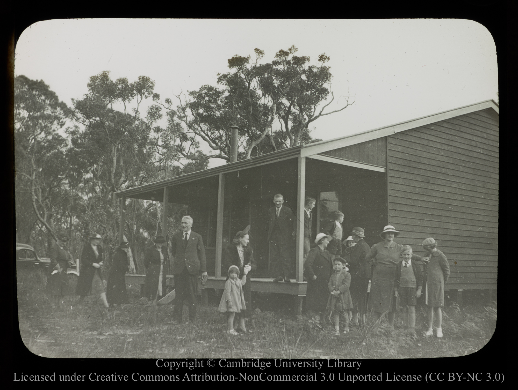 [Families at meeting], 1910 - 1930