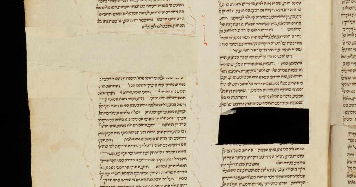 Hebrew Manuscripts : Balm for the Body