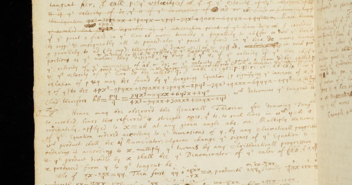 Newton Papers : Early Papers