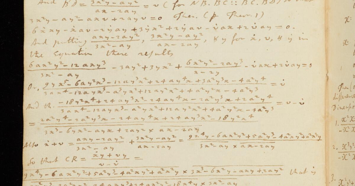 Newton Papers : Fluxions