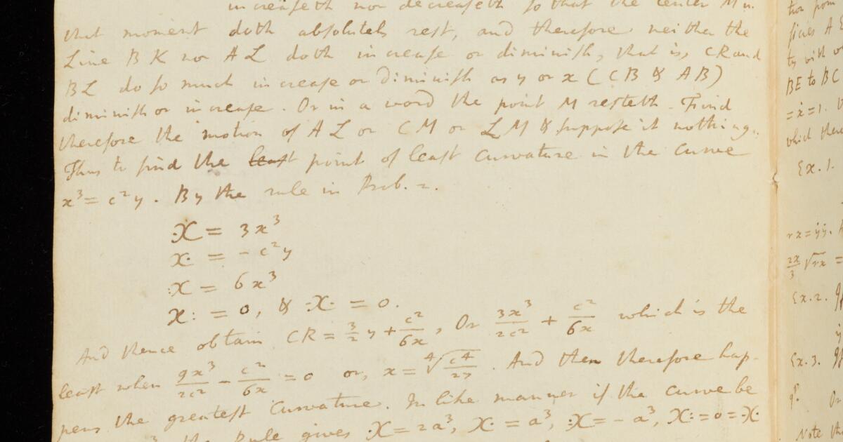 Newton Papers : Fluxions