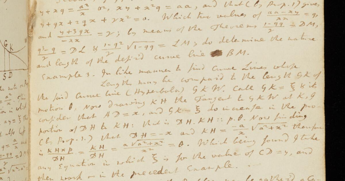 Newton Papers : Fluxions