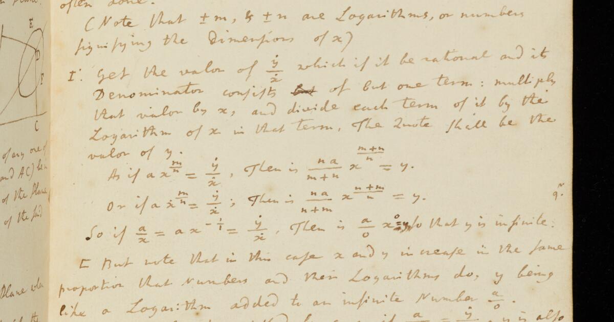 Newton Papers : Fluxions