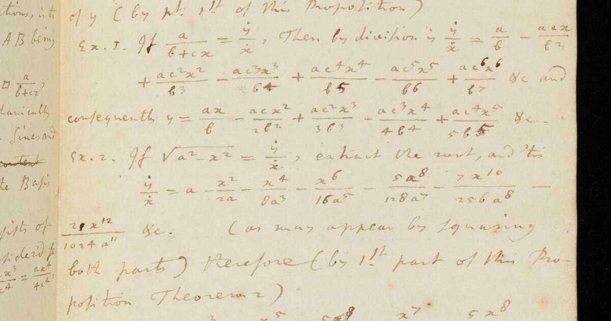 Newton Papers : Fluxions