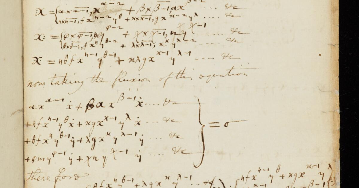 Newton Papers : Fluxions