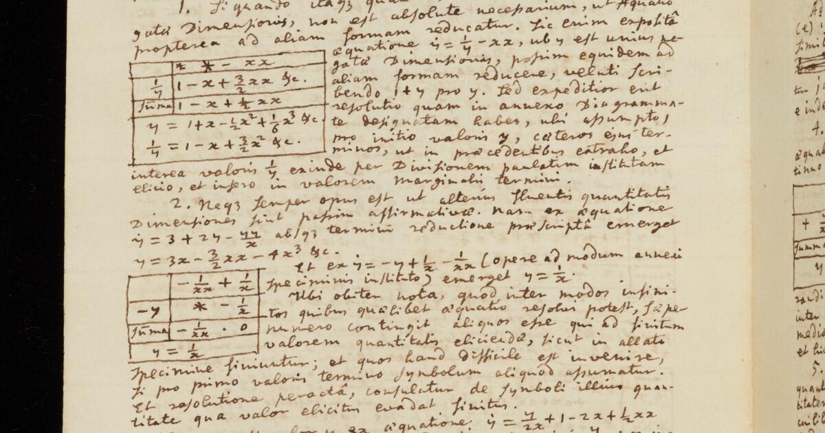 Newton Papers : Fluxions
