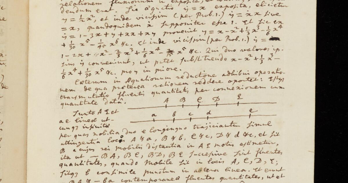Newton Papers : Fluxions