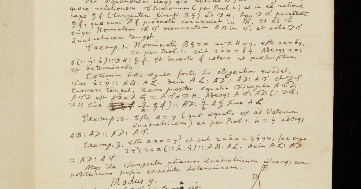 Newton Papers : Fluxions