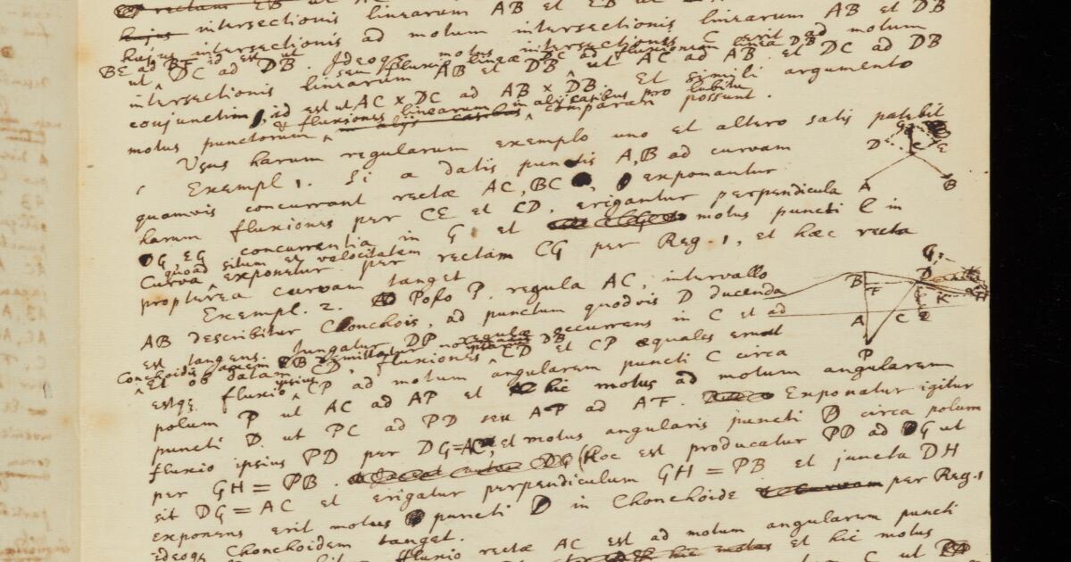 Newton Papers : Fluxions
