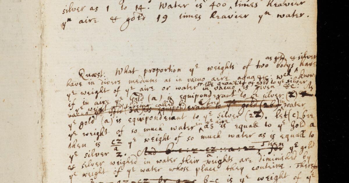 newton-papers-trinity-college-notebook
