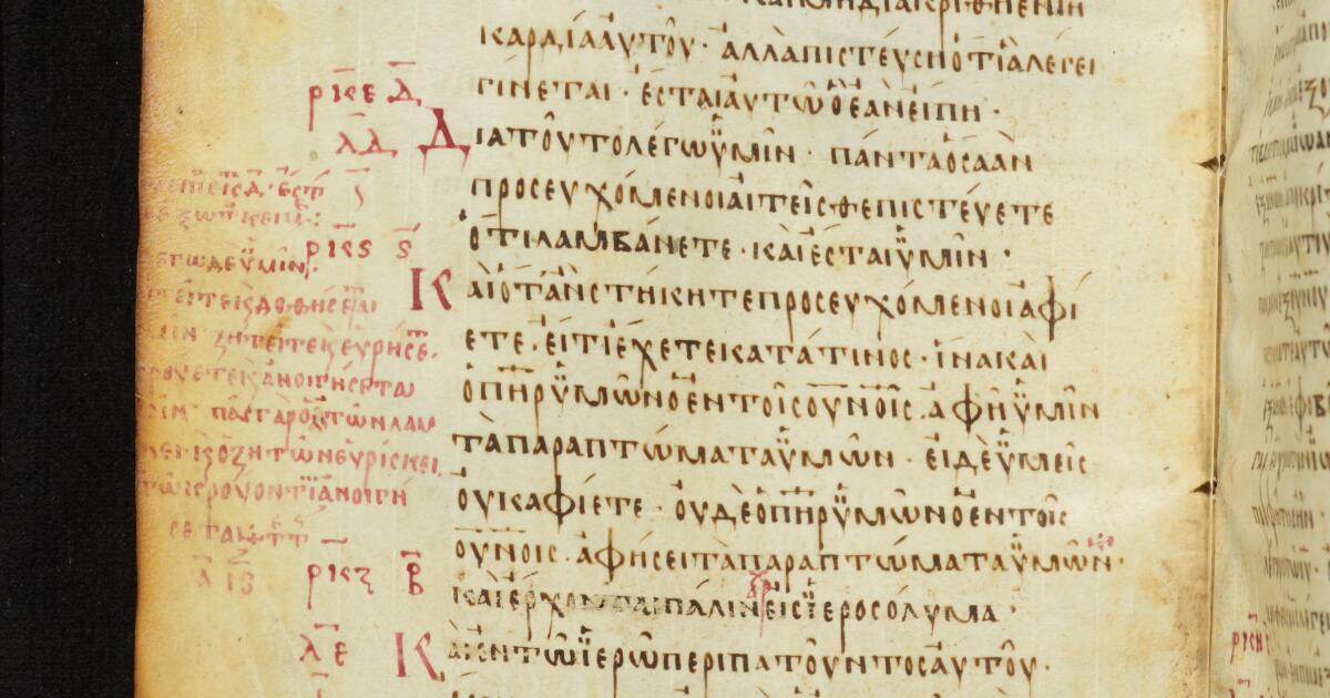 Western Medieval Manuscripts : Codex Macedoniensis