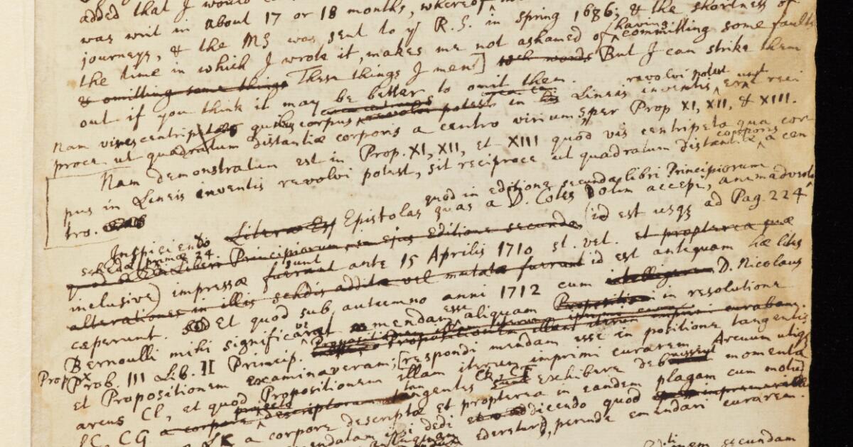 Macclesfield Collection : Letters and Papers