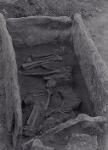 Zerelia - excavated cist grave, bones in situ