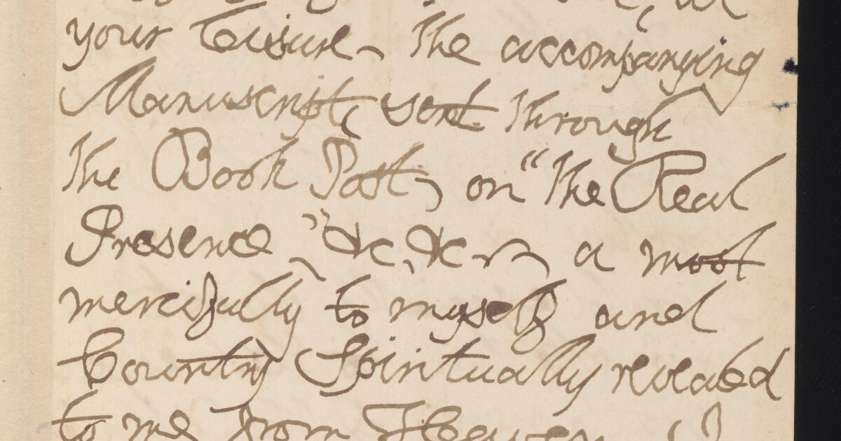 Darwin Manuscripts : Letters received: Babbington - Buxton