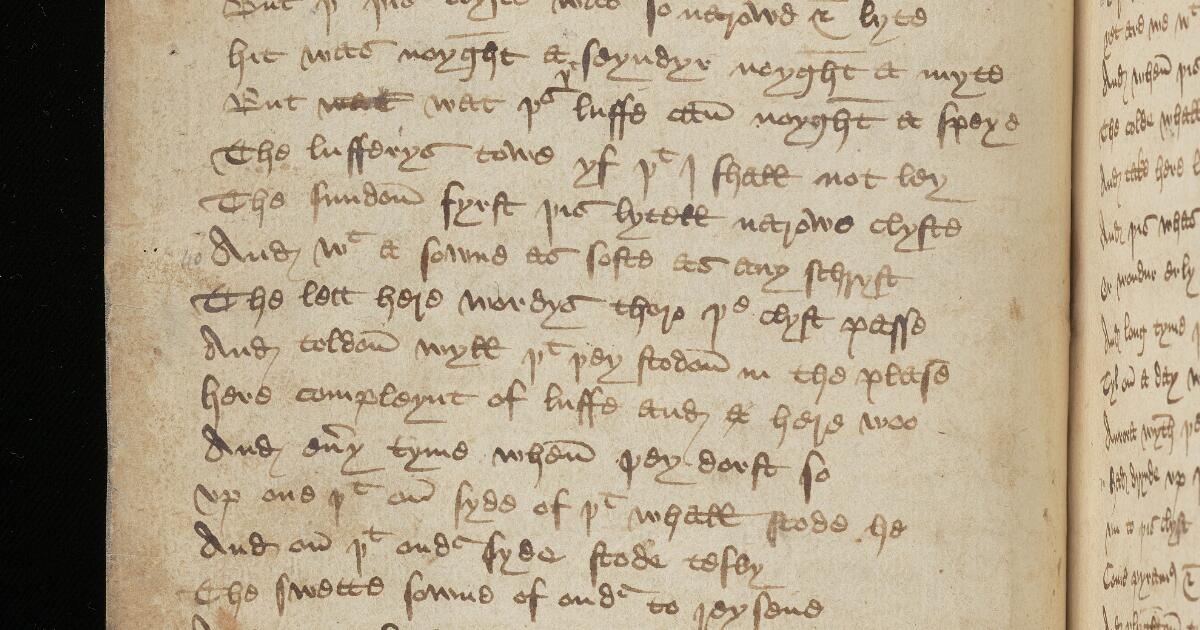 Western Medieval Manuscripts : Findern Manuscript