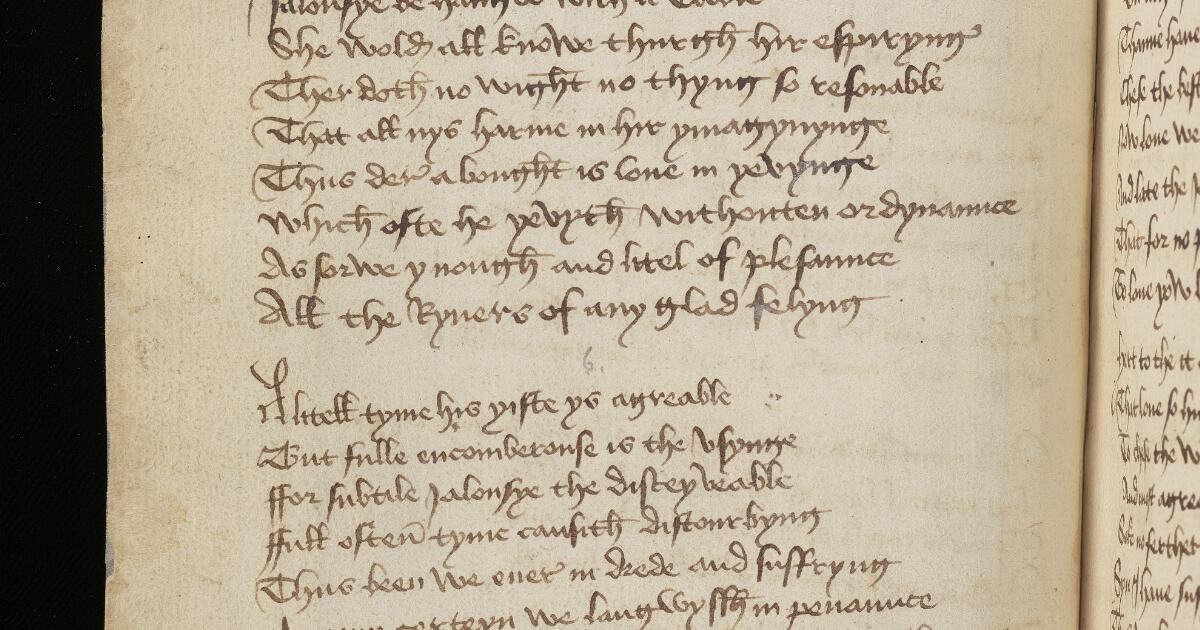 Western Medieval Manuscripts : Findern Manuscript