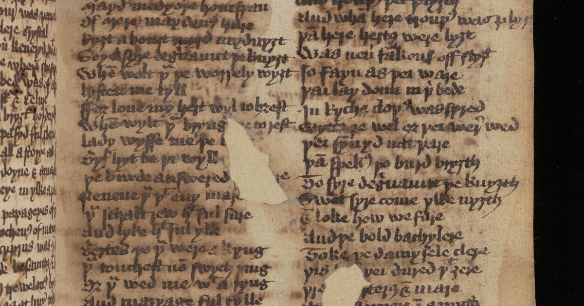 Western Medieval Manuscripts : Findern Manuscript
