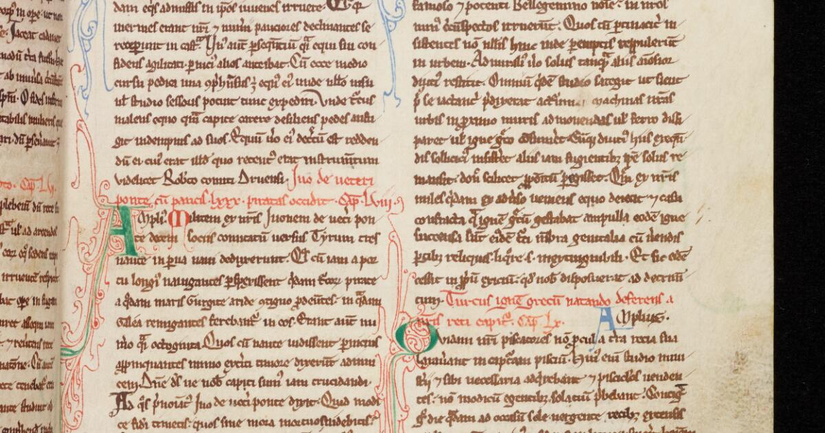 Western Medieval Manuscripts : Compilation of crusade texts