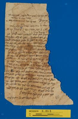 Letter Mosseri I.80.3