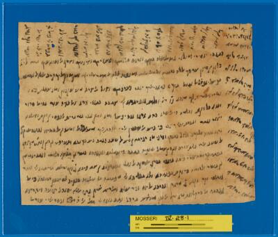 Letter Mosseri IV.28.1