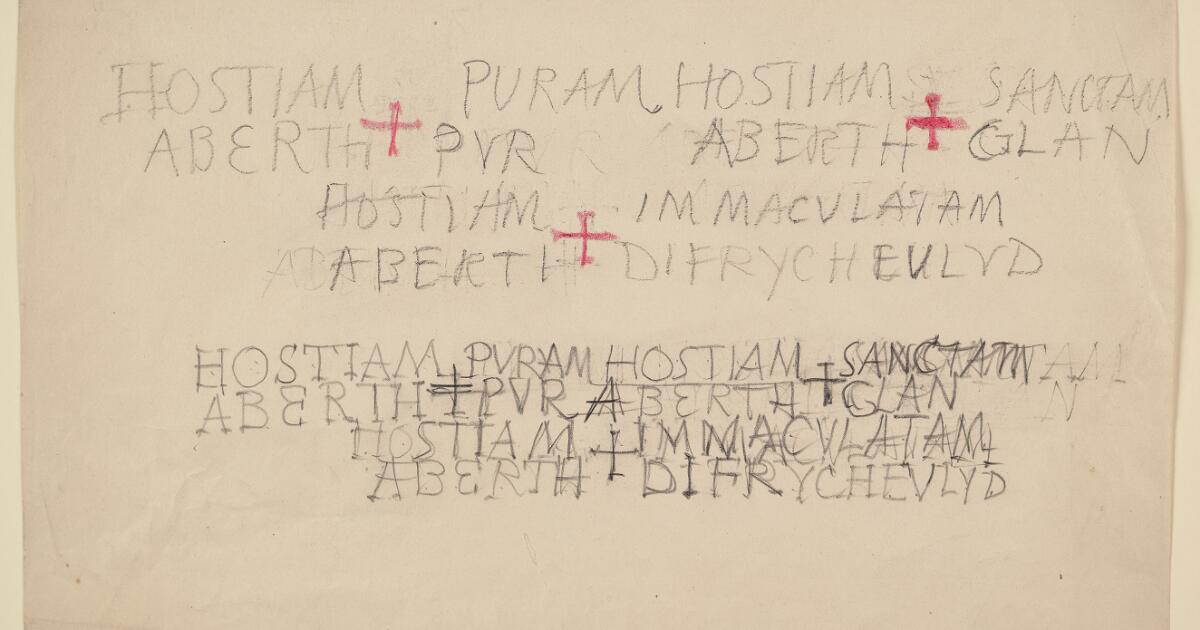 David Jones : Hostiam puram hostiam sanctam