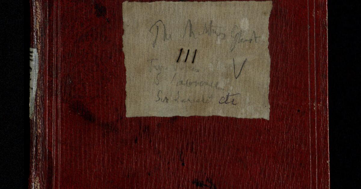 Tennyson : Notebook 'III'