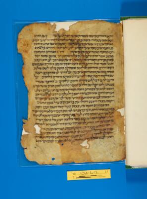 Genizah Fragment T-S 10K16.12