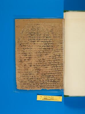 Genizah Fragment T-S 10K16.20