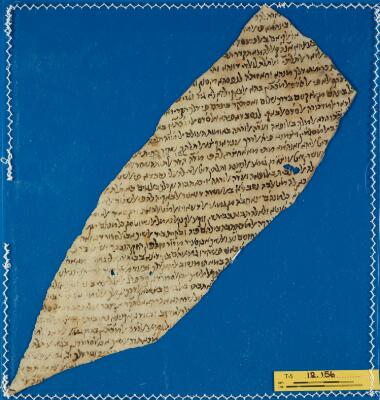 Genizah Fragment T-S 12.156