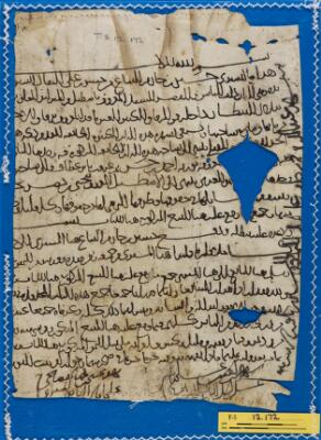 Genizah Fragment T-S 12.172