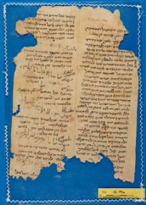 Genizah Fragment T-S 12.194