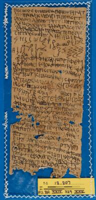 Genizah Fragment T-S 12.207