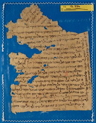 Genizah Fragment T-S 12.234