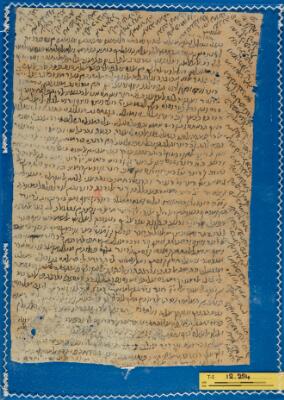 Genizah Fragment T-S 12.254