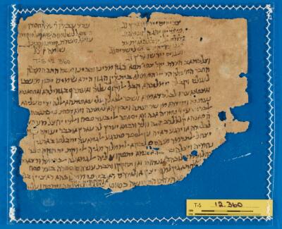 Genizah Fragment T-S 12.360