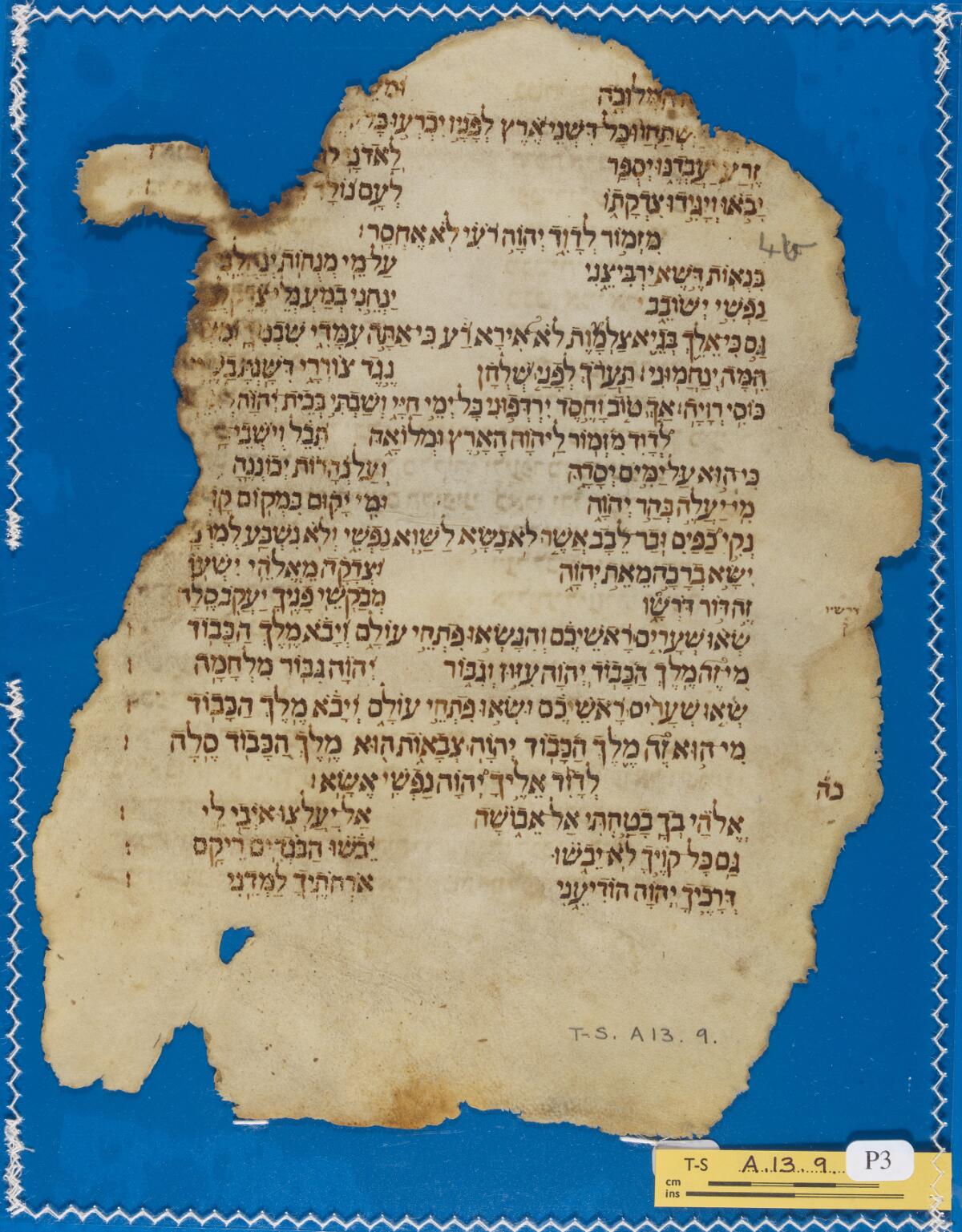 T-S A13.9, side 3